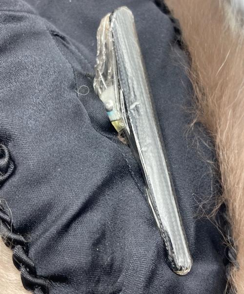 SAGA FOX（サガフォックス）SAGA FOX (サガフォックス) ティペット ブラウンの古着・服飾アイテム