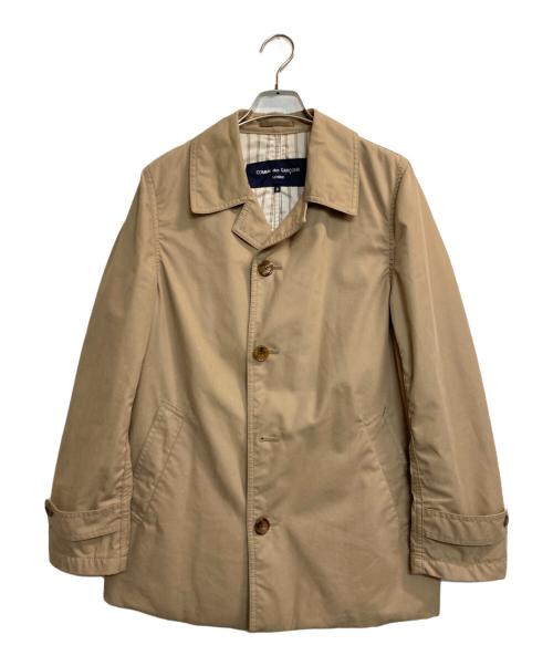 COMME des GARCONS HOMME（コムデギャルソン オム）COMME des GARCONS HOMME (コムデギャルソン オム) ステンカラーハーフコート カーキ サイズ:Sの古着・服飾アイテム
