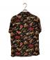 Hawaiian moon (ハワイアンムーン) レーヨンアロハシャツ ブラウン サイズ:不明：3000円