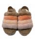 中古・古着 UGG (アグ) FLUFF YEAH SLIDE OMBRE ベージュ サイズ:23㎝：4000円