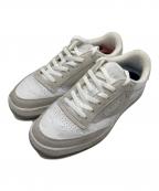 Lyft×REEBOK×ATMOSリフト×リーボック×アトモス）の古着「CLUB C VINTAGE 85/クラブシー 85 ヴィンテージ」｜グレー×ホワイト