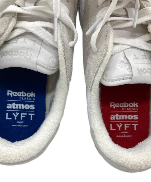 Lyft（リフト）Lyft (リフト) REEBOK (リーボック) ATMOS (アトモス) CLUB C VINTAGE 85/クラブシー 85 ヴィンテージ グレー×ホワイト サイズ:US9の古着・服飾アイテム