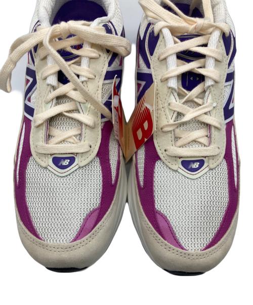 NEW BALANCE（ニューバランス）NEW BALANCE (ニューバランス) U990TD6 BEIGE 23SS-I パープル×アイボリー サイズ:27.5cm 未使用品の古着・服飾アイテム