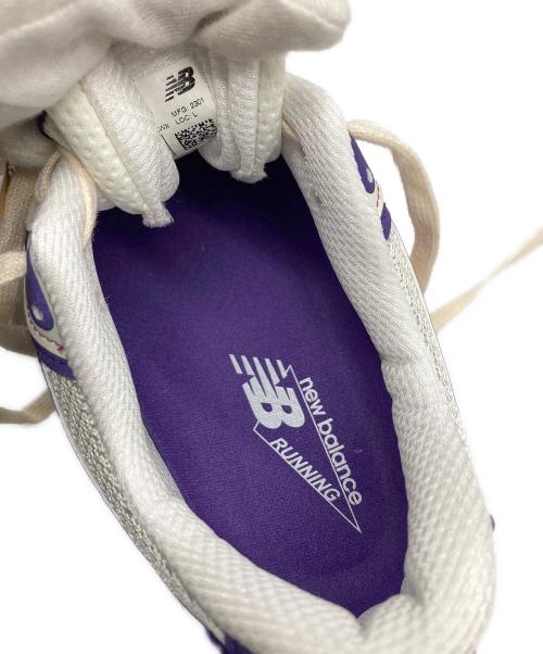 NEW BALANCE（ニューバランス）NEW BALANCE (ニューバランス) U990TD6 BEIGE 23SS-I パープル×アイボリー サイズ:27.5cm 未使用品の古着・服飾アイテム