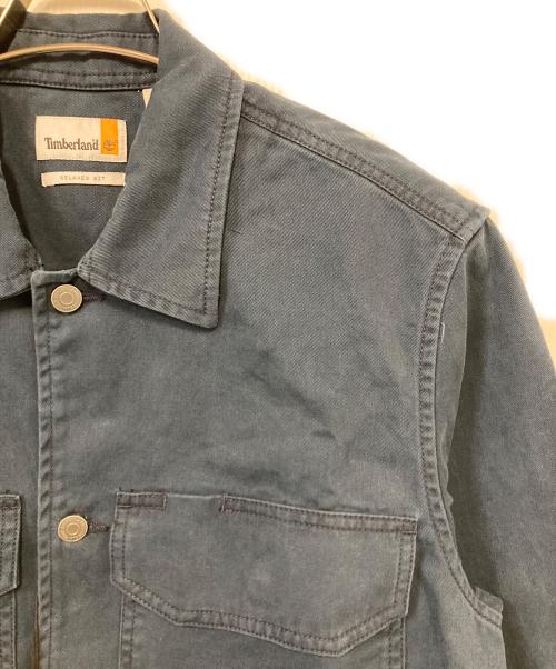 Timberland（ティンバーランド）Timberland (ティンバーランド) ダブルポケットシャツ ネイビー サイズ:Ｍの古着・服飾アイテム