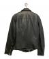 ALL SAINTS (オールセインツ) ラムレザーダブルライダースジャケット ブラック サイズ:Ⅼ：9000円