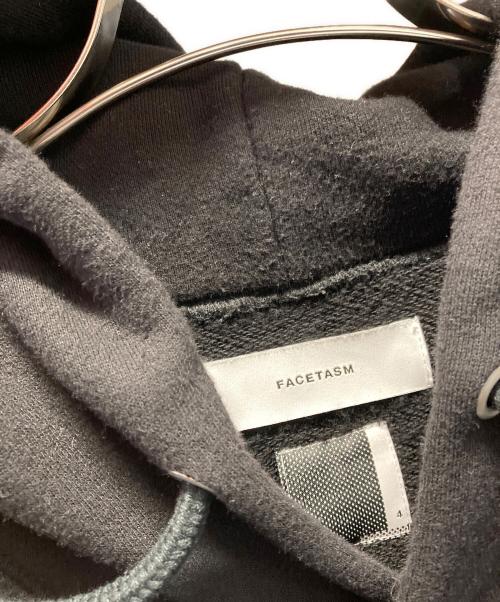 FACETASM（ファセッタズム）FACETASM (ファセッタズム) KOSUKE KAWAMURA SHEEP LOGO HOODIE ブラック サイズ:4の古着・服飾アイテム