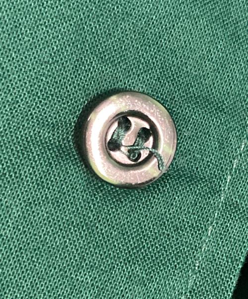 The Simpsons（ザ シンプソンズ）The Simpsons (ザ シンプソンズ) ボーリングシャツ オレンジ×グリーン サイズ:Ⅼの古着・服飾アイテム