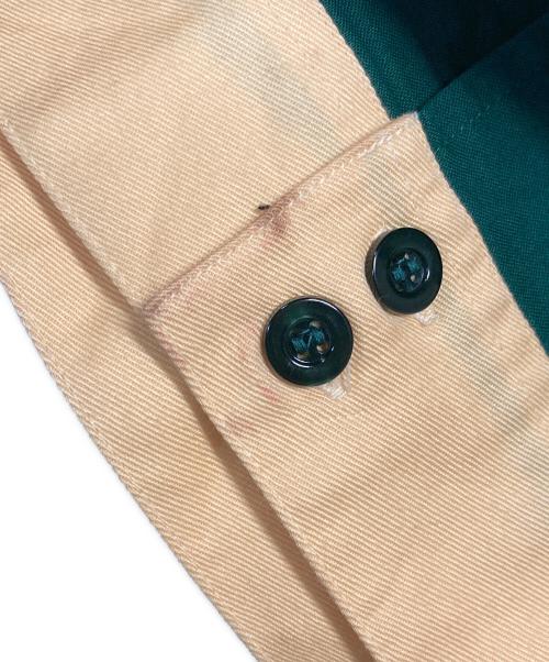 The Simpsons（ザ シンプソンズ）The Simpsons (ザ シンプソンズ) ボーリングシャツ オレンジ×グリーン サイズ:Ⅼの古着・服飾アイテム