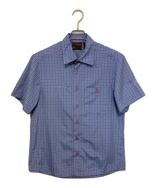 MAMMUT（マムート）MAMMUT (マムート) Asko Shirt/アスコシャツ ブルー サイズ:Ⅼの古着・服飾アイテム