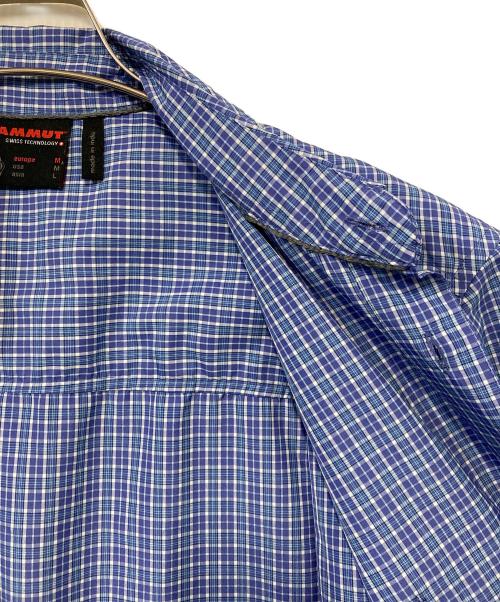 MAMMUT（マムート）MAMMUT (マムート) Asko Shirt/アスコシャツ ブルー サイズ:Ⅼの古着・服飾アイテム
