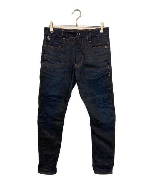 G-STAR RAW（ジースターロゥ）G-STAR RAW (ジースターロゥ) D-Staq 3D Slim Jeans インディゴ×ブラック サイズ:W29×L32の古着・服飾アイテム