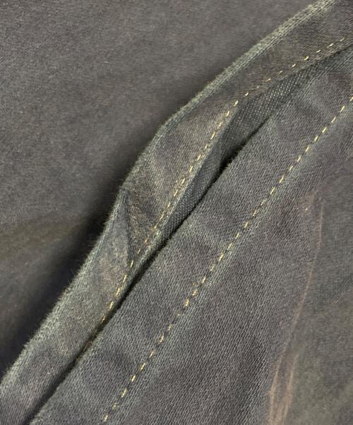 Maison Margiela（メゾンマルジェラ）Maison Margiela (メゾンマルジェラ) モールスキンインサイドアウトパンツ ブルー サイズ:32の古着・服飾アイテム