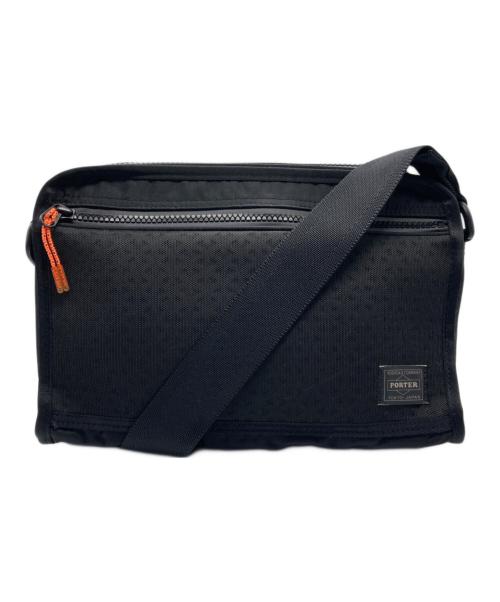 PORTER（ポーター）PORTER (ポーター) HEXARIA SHOULDER BAG(L) / ショルダーバッグ ブラックの古着・服飾アイテム