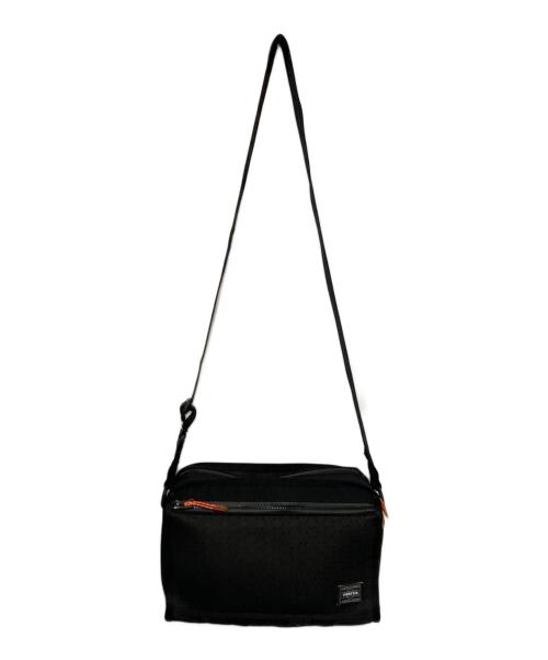 PORTER（ポーター）PORTER (ポーター) HEXARIA SHOULDER BAG(L) / ショルダーバッグ ブラックの古着・服飾アイテム