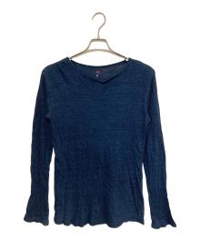 45rpm（45アールピーエム）の古着「インディゴ染めニット」｜ネイビー