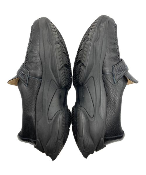 The Mongolian Choppsss（ザモンゴリアンチョップス）The Mongolian Choppsss (ザモンゴリアンチョップス) GYOZA SKY WALKER 餃子靴 / ビブラムソールローファー ブラック サイズ:27の古着・服飾アイテム