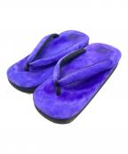 The Mongolian Choppsssザモンゴリアンチョップス）の古着「IRISH 雪駄」｜パープル