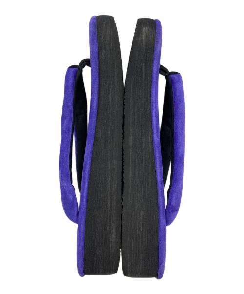 The Mongolian Choppsss（ザモンゴリアンチョップス）The Mongolian Choppsss (ザモンゴリアンチョップス) IRISH 雪駄 パープル サイズ:Ⅼの古着・服飾アイテム