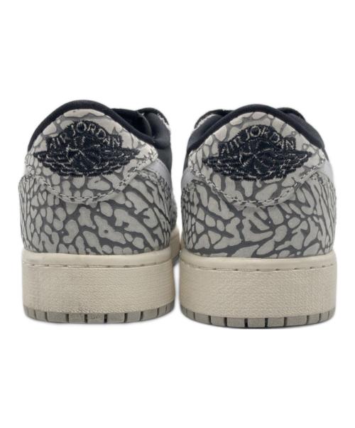 NIKE（ナイキ）NIKE (ナイキ) AIR JORDAN 1 RETRO LOW OG ブラック×グレー サイズ:23.5の古着・服飾アイテム