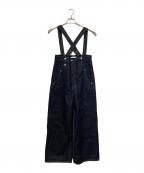 ETRE TOKYO×EDWINエトレトウキョウ×エドウィン）の古着「2wayハイライズサスデニムパンツ」｜インディゴ