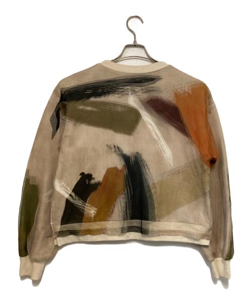 Ameri（アメリ）Ameri (アメリ) LOUISE ART SWEAT  / ルイースアートスウェット アイボリー サイズ:ＦＲＥＥの古着・服飾アイテム