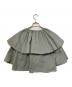 TOMORROW LAND (トゥモローランド) ポリエステルシルクタフタ チュチュブラウス グリーン サイズ:36：3000円