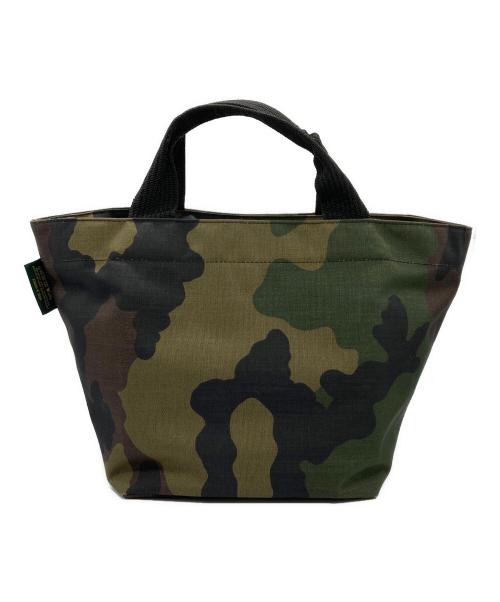 Herve Chapelier（エルベシャプリエ）Herve Chapelier (エルベシャプリエ) カモフラ舟型トートバッグ グリーンの古着・服飾アイテム