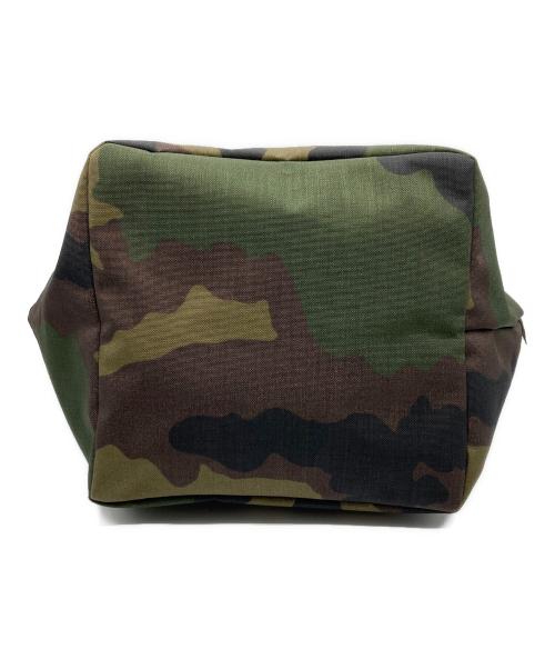 Herve Chapelier（エルベシャプリエ）Herve Chapelier (エルベシャプリエ) カモフラ舟型トートバッグ グリーンの古着・服飾アイテム