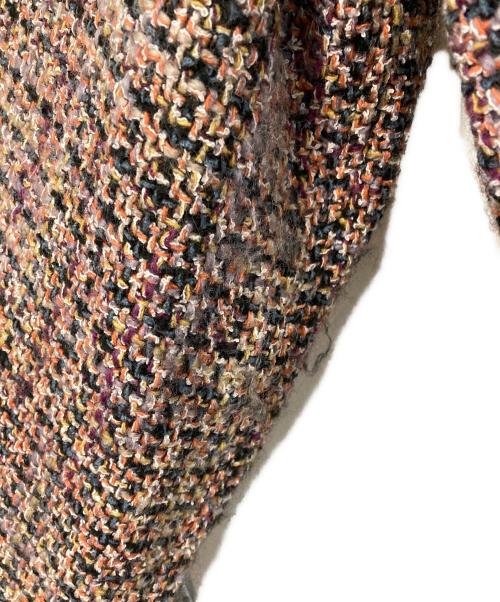 SHINYA KOZUKA（シンヤコズカ）SHINYA KOZUKA (シンヤコズカ) MAC SHIRT-ISH JK オレンジ×パープル サイズ:Sの古着・服飾アイテム