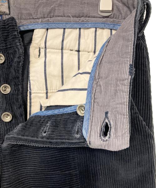 PAUL SMITH（ポールスミス）Paul Smith (ポールスミス) Barbour (バブアー) コーデュロイパンツ ブラック サイズ:29の古着・服飾アイテム
