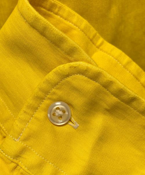 RALPH LAUREN（ラルフローレン）RALPH LAUREN (ラルフローレン) シルクコットンツイルBLAKEシャツ イエロー サイズ:XXLの古着・服飾アイテム