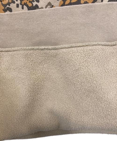 HUF（ハフ）HUF (ハフ) CONTRA 1/4 ZIP FLEECE/ハーフジップスウェット オレンジ×ベージュ サイズ:ＸＬの古着・服飾アイテム