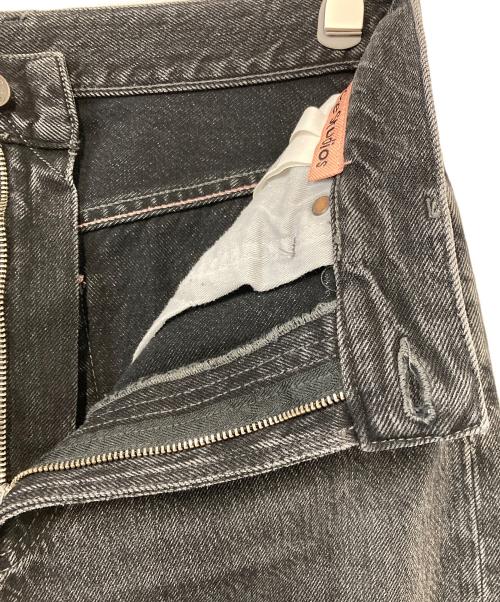 Acne studios（アクネ ストゥディオス）Acne studios (アクネ ストゥディオス) リラックスフィットデニムパンツ ブラック サイズ:W29×L30の古着・服飾アイテム