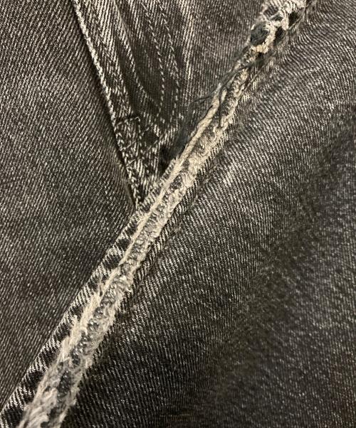 Acne studios（アクネ ストゥディオス）Acne studios (アクネ ストゥディオス) リラックスフィットデニムパンツ ブラック サイズ:W29×L30の古着・服飾アイテム