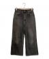 Acne studios（アクネ ストゥディオス）の古着「リラックスフィットデニムパンツ」｜ブラック