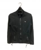 BURBERRY BLACK LABELバーバリーブラックレーベル）の古着「コットンジップジャケット」｜ブラック