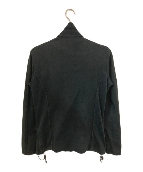 BURBERRY BLACK LABEL（バーバリーブラックレーベル）BURBERRY BLACK LABEL (バーバリーブラックレーベル) コットンジップジャケット ブラック サイズ:2の古着・服飾アイテム