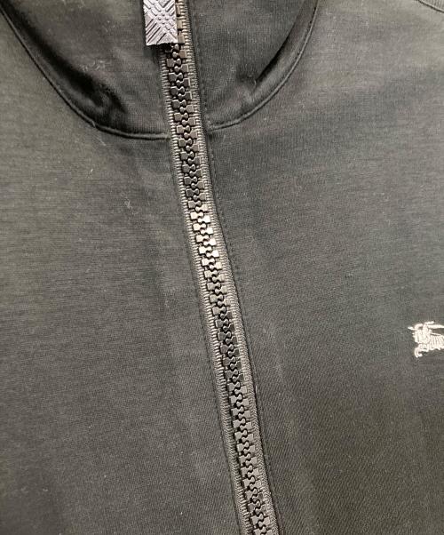 BURBERRY BLACK LABEL（バーバリーブラックレーベル）BURBERRY BLACK LABEL (バーバリーブラックレーベル) コットンジップジャケット ブラック サイズ:2の古着・服飾アイテム