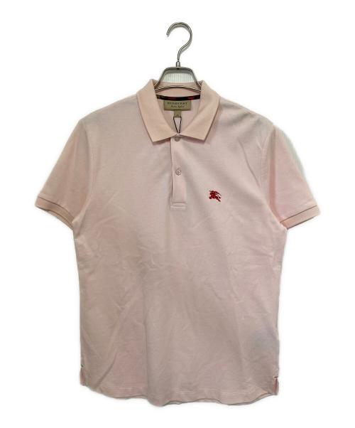 BURBERRY BLACK LABEL（バーバリーブラックレーベル）BURBERRY BLACK LABEL (バーバリーブラックレーベル) ポロシャツ ピンク サイズ:Mの古着・服飾アイテム