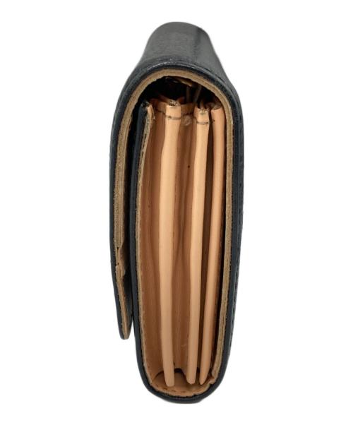 Permanent Age（パーマネントエイジ）Permanent Age (パーマネントエイジ) レザーウォレット ブラックの古着・服飾アイテム