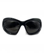 BALENCIAGAバレンシアガ）の古着「Wrap D-Frame / サングラス」｜ブラック