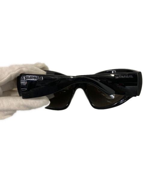 BALENCIAGA（バレンシアガ）BALENCIAGA (バレンシアガ) Wrap D-Frame / サングラス ブラック サイズ:64□20-120の古着・服飾アイテム
