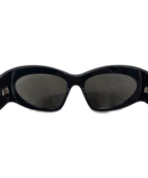 BALENCIAGA（バレンシアガ）BALENCIAGA (バレンシアガ) Wrap D-Frame / サングラス ブラック サイズ:64□20-120の古着・服飾アイテム