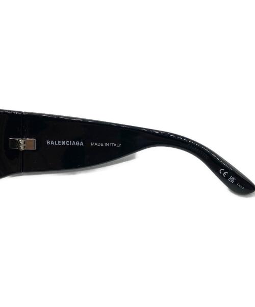 BALENCIAGA（バレンシアガ）BALENCIAGA (バレンシアガ) Wrap D-Frame / サングラス ブラック サイズ:64□20-120の古着・服飾アイテム