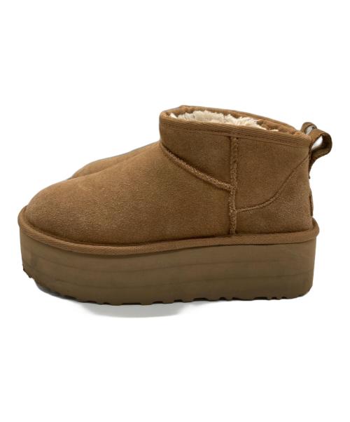 UGG（アグ）UGG (アグ) CLASSIC ULTRA MINI PLATFORM ブラウン サイズ:US7の古着・服飾アイテム