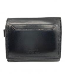 PORTER（ポーター）の古着「ブライドルレザーデュークウォレット」｜ブラック