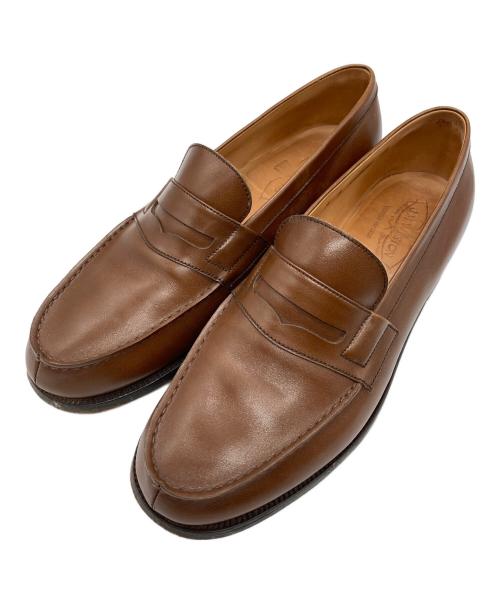 J.M.WESTON（ジェイエムウエストン）J.M.WESTON (ジェイエムウエストン) SIGNATURE LOAFER / シグニチャーコインローファー #180 ブラウン サイズ:5Eの古着・服飾アイテム