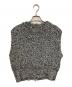 Spick and Span (スピックアンドスパン) ツィードニットベスト ブラック×ホワイト サイズ:不明：5000円