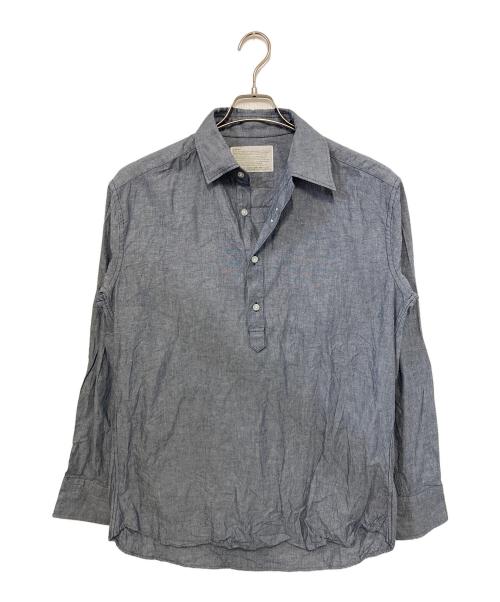 KOLOR（カラー）KOLOR (カラー) ハーフボタンシャツ ブルー サイズ:3の古着・服飾アイテム